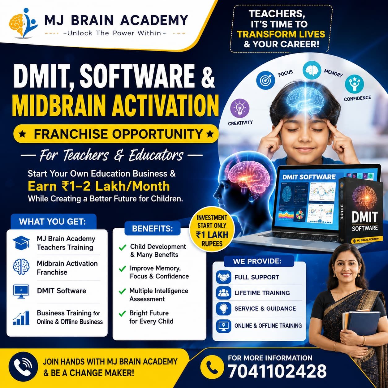 Master Franchise at M J Brain Academy